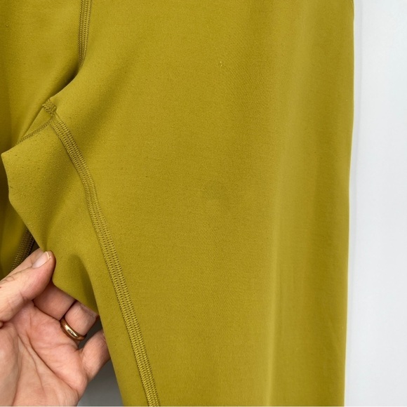 Lululemon Instill High Rise PullOn Bronze Green Moisture Wicking Stretch Legging - Picture 4 of 15